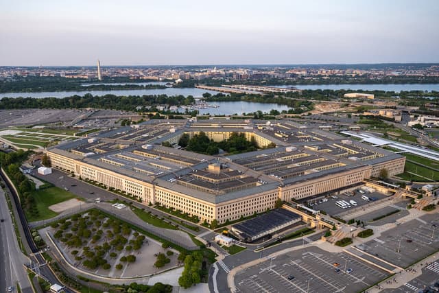 The Pentagon from the air