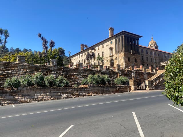 The Union Buildings in Pretoria, seat of South Africa's government